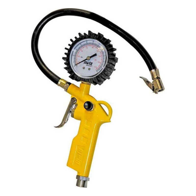 Inflating Gun with Pressure Gauge Mota