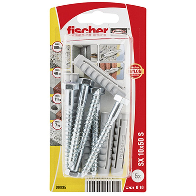 Wall plugs and screws Fischer 5 Wall...