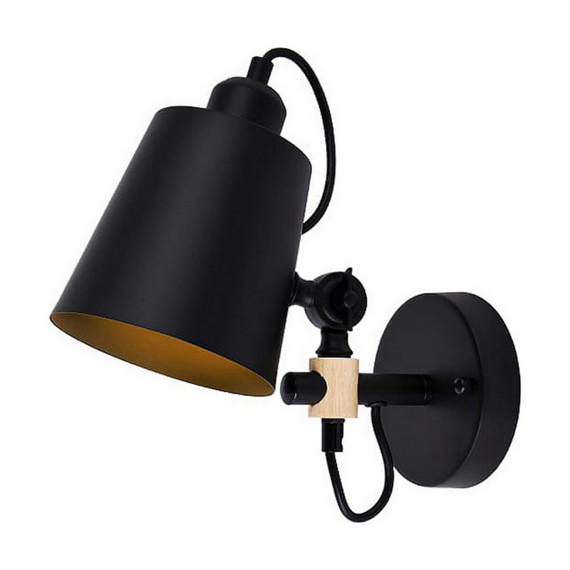 Wandlamp EDM 32112 Zwart Metaal...