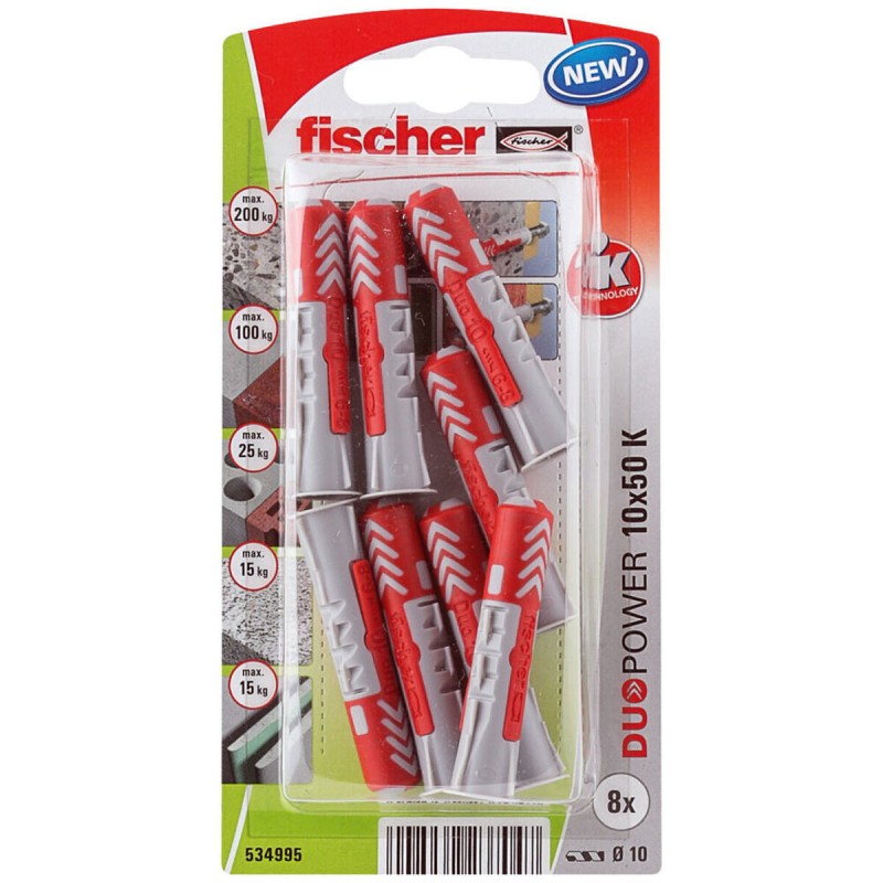 Studs Fischer DuoPower 534995 Ø 10 x...