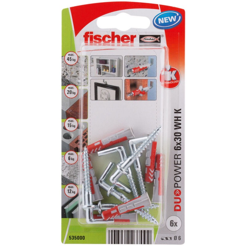 Alcayatas Fischer DuoPower 535000...