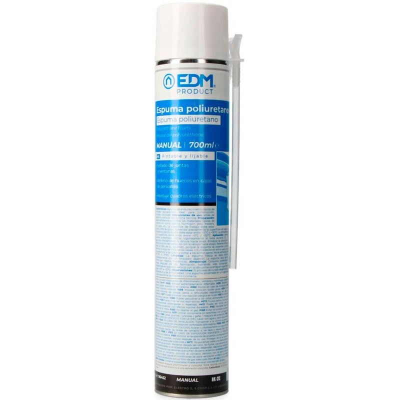 Espuma EDM Poliuretano Beige 700 ml