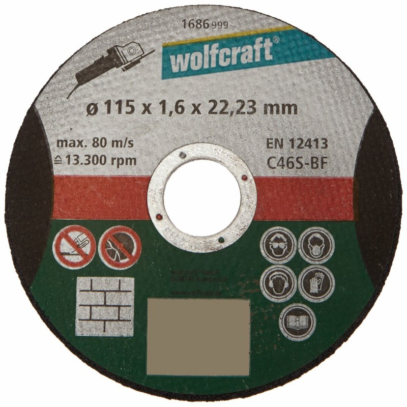 Disque de coupe Wolfcraft 1686999