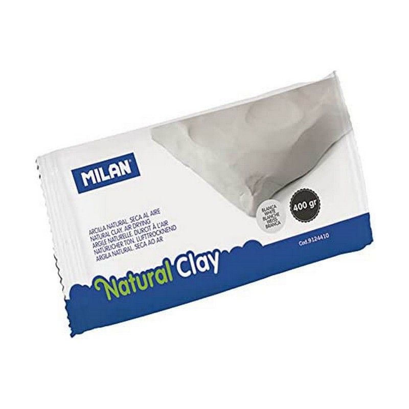 Clay Milan Natural clay White