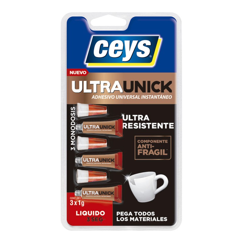 Adhesivo Instantáneo Ceys Ultraunik