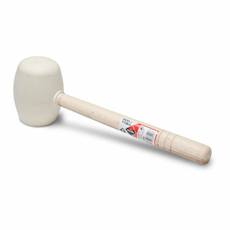 Rubber Mallet Rubi 66906 White 500 g