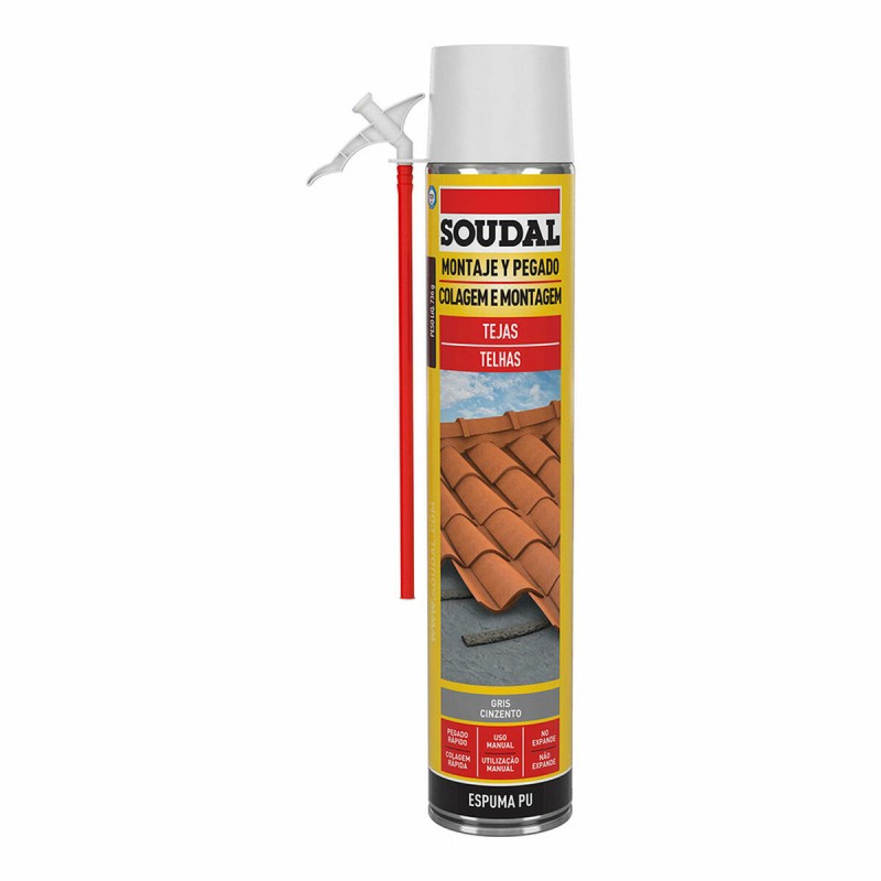 Mousse Soudal Polyuréthane Toit Gris...