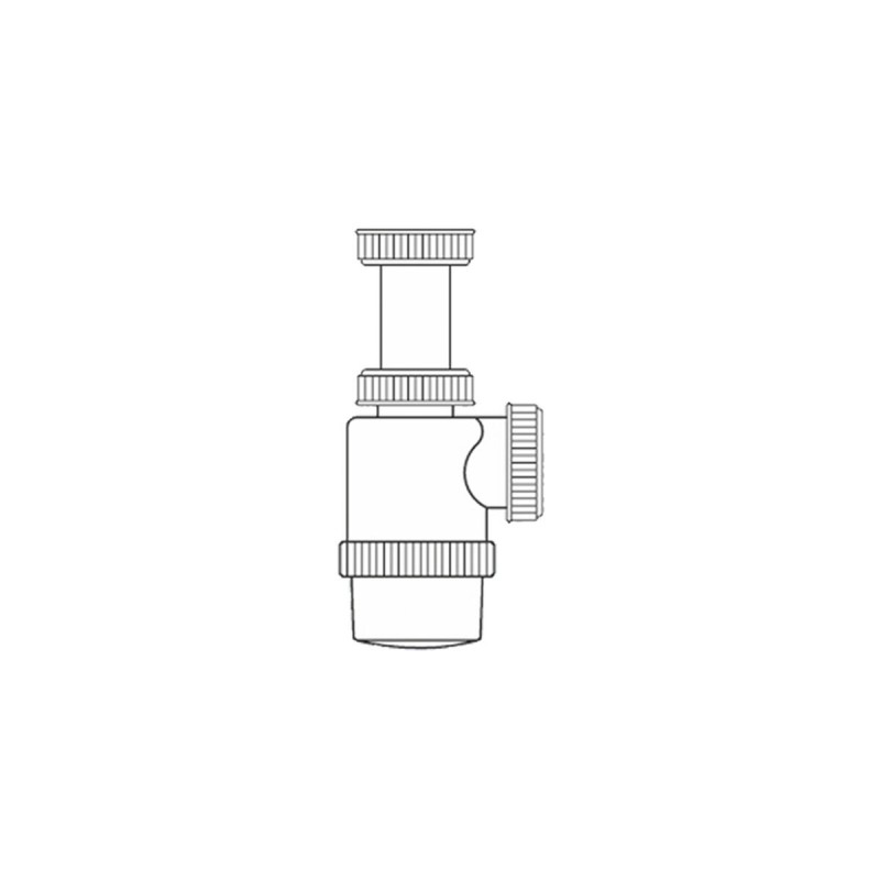 Spülbecken Siphon Mirtak PVC