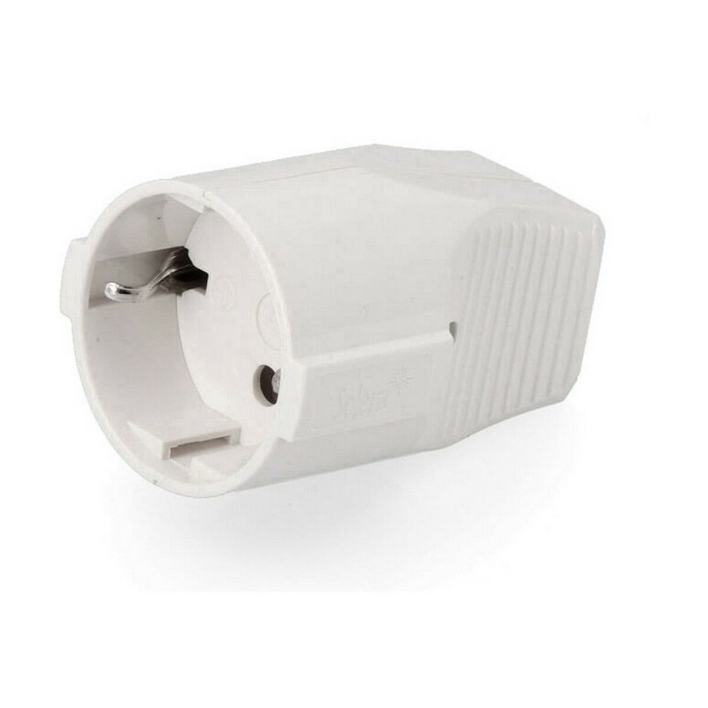 Plug socket Solera 5019 White 250 V 16 A