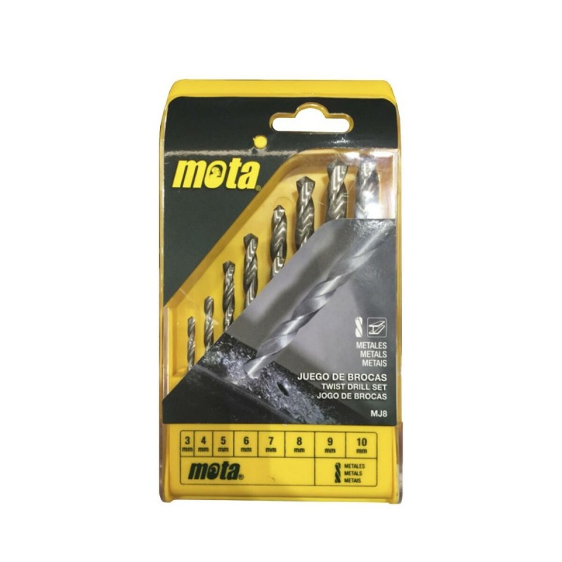 Set de brocas Mota mj8 Desbaste Metal...