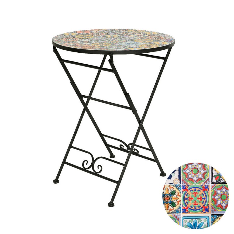 Ironwork Side Table Praha Circular...