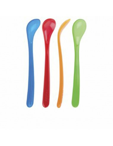 Set of Spoons Nûby Multicolour (4 Units)