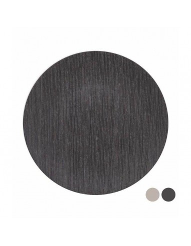 Underplate Element PVC Wood Dark Ø 33 cm