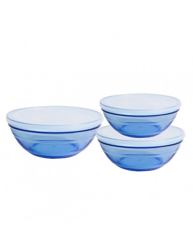 Set of bowls Duralex Marine Blue With...