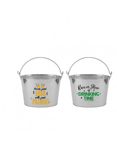 Ice Bucket with Handle and Aluminium...