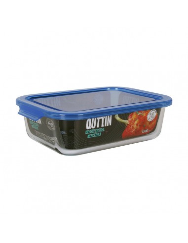 Lunch box Quttin   Rectangular Blue...