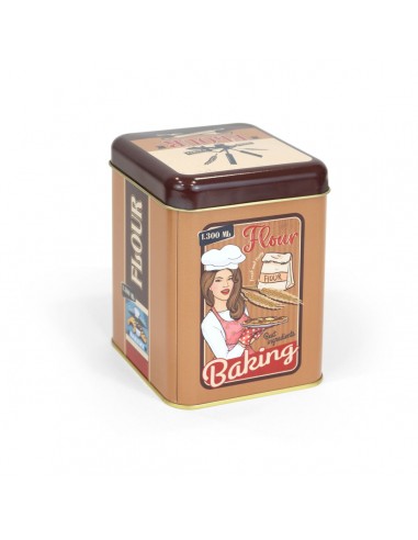 Tin Quttin Flour 10,5 x 10,5 x 14 cm