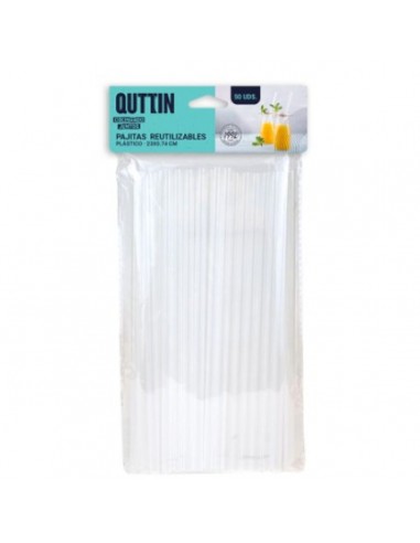 Reusable Drinking Straw Quttin 50...