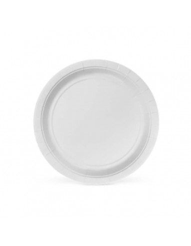 Plate set Algon 20 cm Circular White...