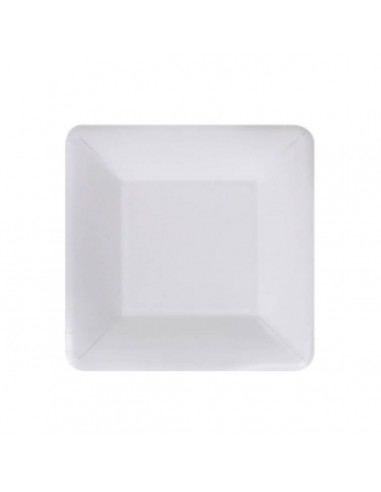 Plate set Algon Squared White...