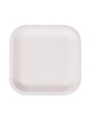 Plate set Algon Squared White...