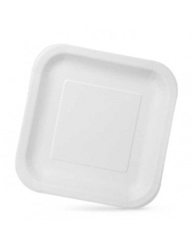 Plate set Algon White Cardboard...