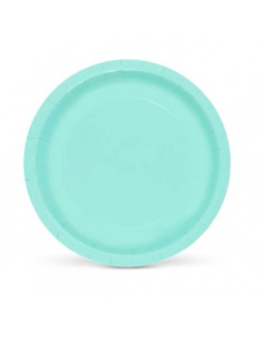 Plate set Algon Aquamarine Cardboard...