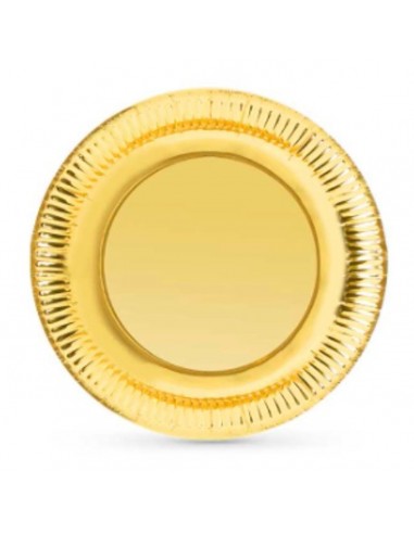 Plate set Algon Circular Golden...