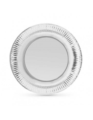 Plate set Algon Circular Silver...