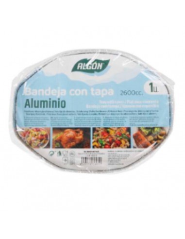 Tray with lid Algon 25 x 20 x 9,7 cm...