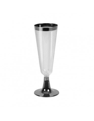 Reusable cava glasses Algon Black 150...