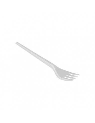 Fork Set Algon White Reusable 16,5 cm...