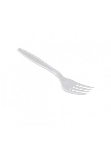 Fork Set Algon White Reusable 18 cm...