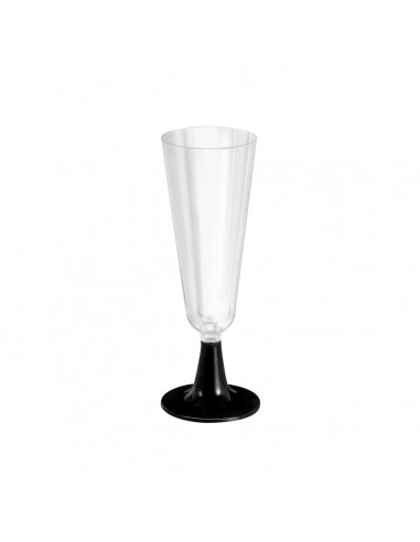 Reusable cava glasses Algon Black 150...