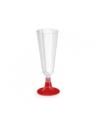 Reusable cava glasses Algon Red 150...