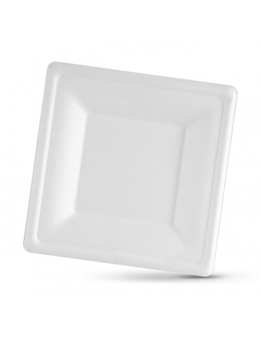 Plate set Algon Squared White Sugar...