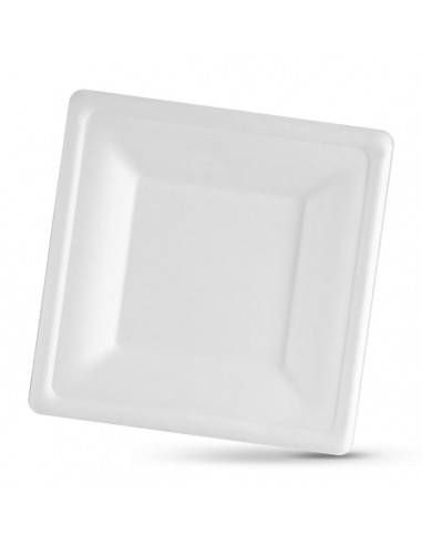 Plate set Algon Squared White Sugar...