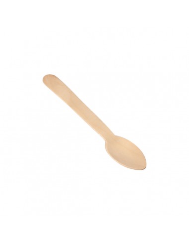 Set of Spoons Algon Dessert Wood 13,8...