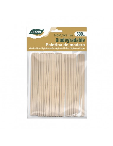 Kit of coffee stirrers Algon Wood 140...