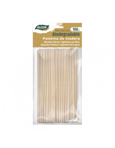 Kit of coffee stirrers Algon Wood 190...