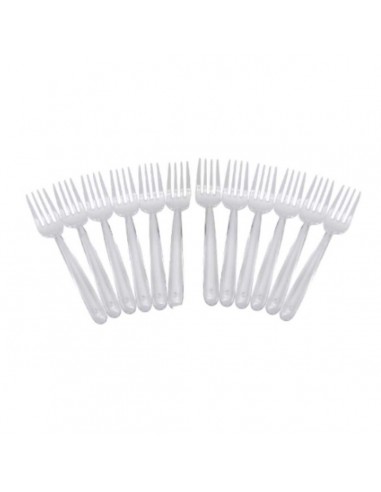 Reusable fork set Algon Transparant...