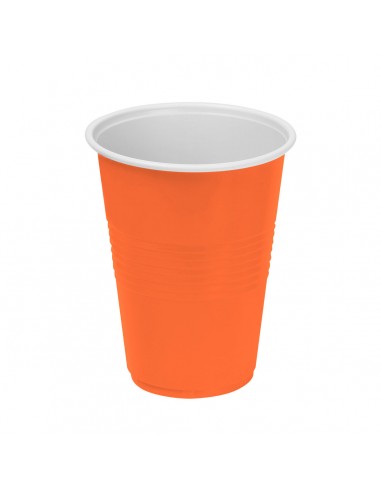 Set of reusable glasses Algon Orange...