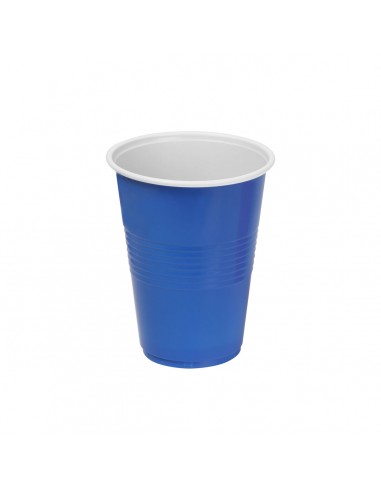 Set de vasos reutilizables Algon Azul...