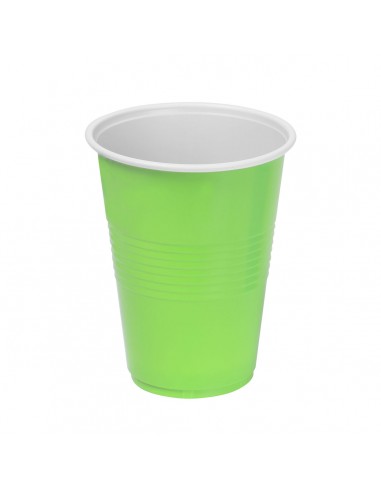 Set of reusable glasses Algon Green...