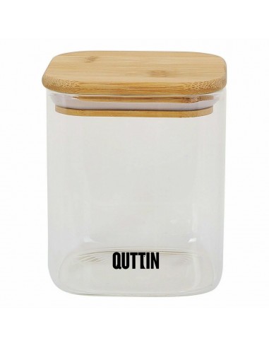 Jar Quttin Borosilicate Glass Squared...