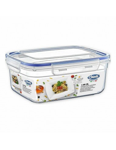 Lunchbox hermetisch Dem rechteckig 1,4 L