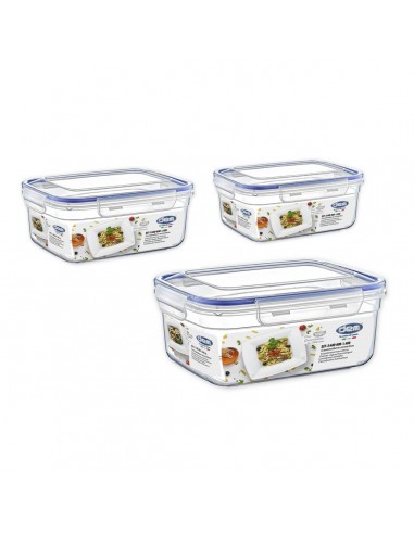 Set of lunch boxes Dem Hermetic 3 Pieces