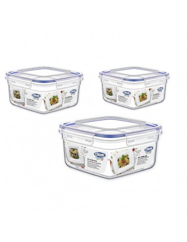 Set of lunch boxes Dem Hermetic 3 Pieces