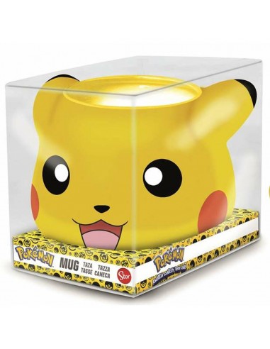 Ceramic Mug Pokémon Pikachu 440 ml 3D...