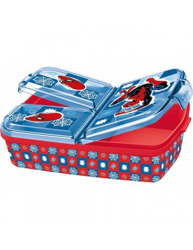 Lunchbox mit Fächern Spiderman...